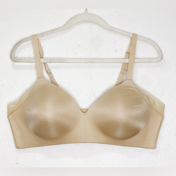 Wacoal Ultimate Side Smoother Wire Free T-Shirt Bra Size 40C Sand Color Nude - Picture 4 of 7